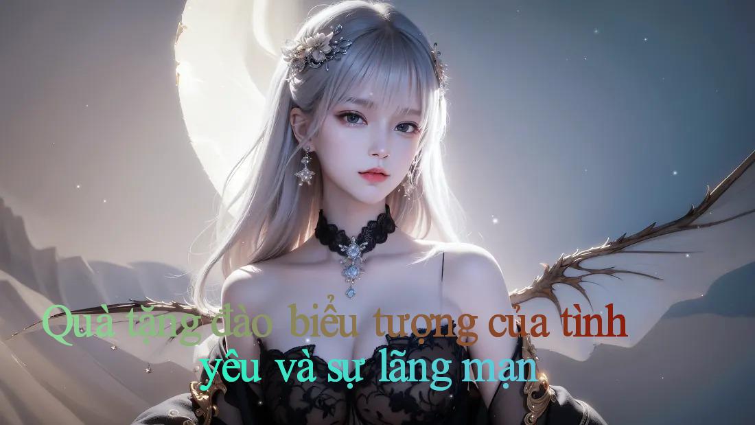 Quà tặng đào： biểu tượng của tình yêu và sự lãng mạn